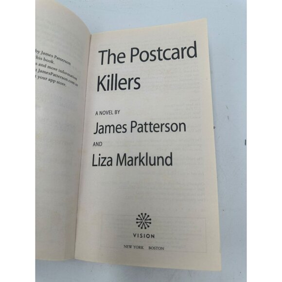 The Postcard Killers James Patterson & Liza Marklund 2012 Paperback Thriller - Picture 3 of 8